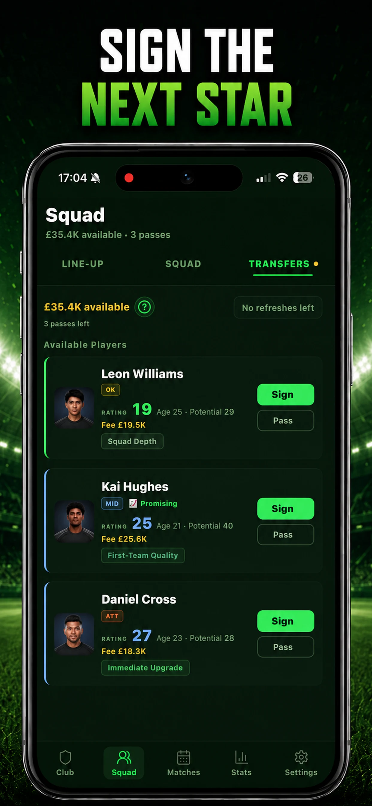 Idle Football Club screenshot