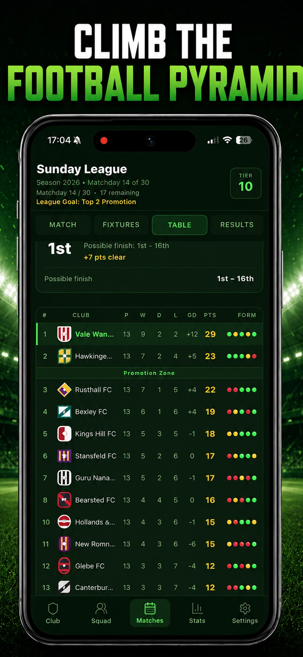 Idle Football Club screenshot