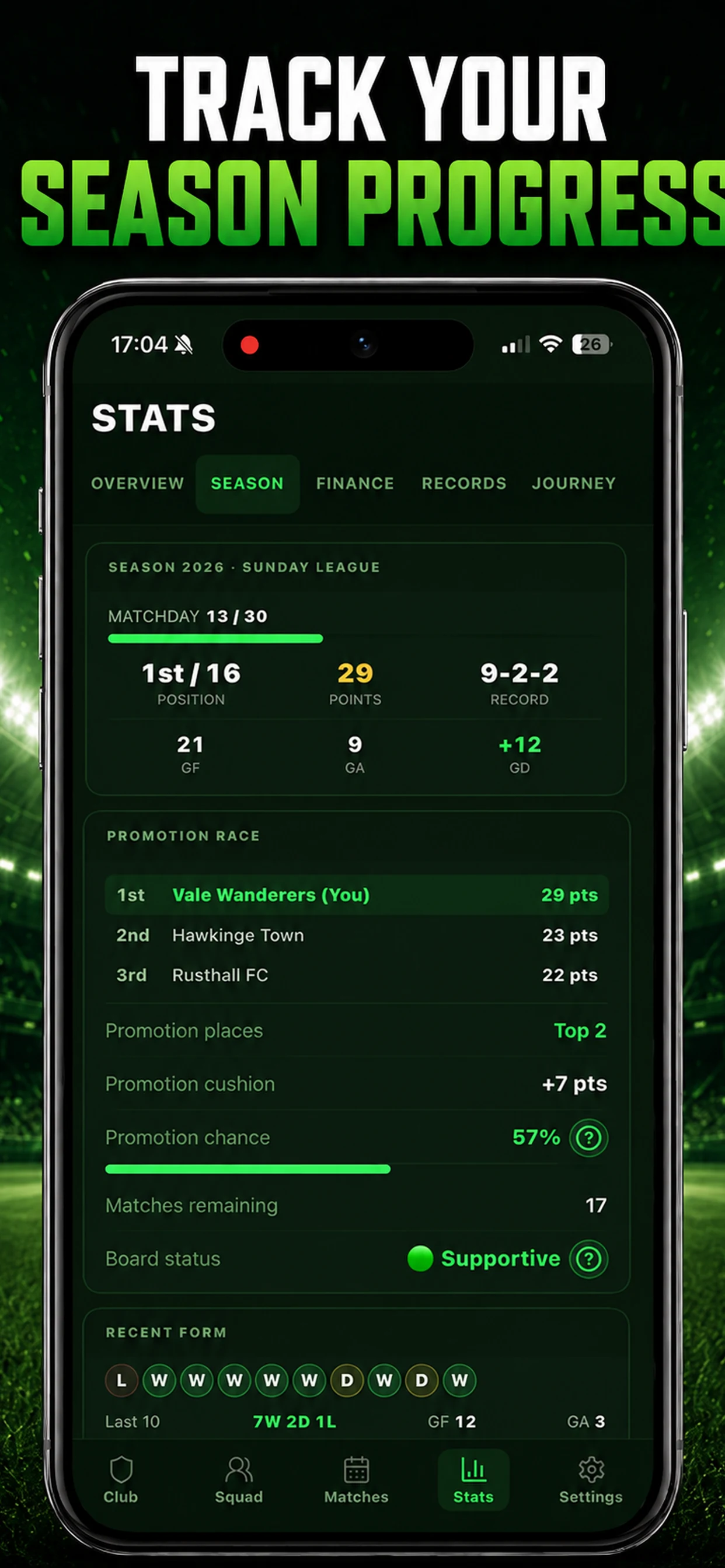 Idle Football Club screenshot